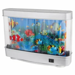 Luminaires Globo Lighting Lampe à poser Globo ABAI LED Argenté, 1 lumière* Éclairage Led