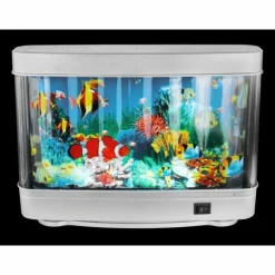 Luminaires Globo Lighting Lampe à poser Globo ABAI LED Argenté, 1 lumière* Éclairage Led