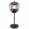 Luminaires Globo Lighting Lampe à poser Globo BLACKY Noir, 1 lumière