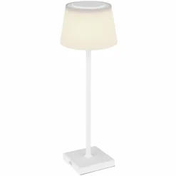 Luminaires Globo Lighting Lampe à poser Globo GREGOIR LED Blanc, 1 lumière