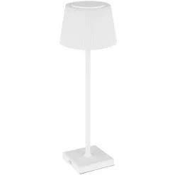 Luminaires Globo Lighting Lampe à poser Globo GREGOIR LED Blanc, 1 lumière