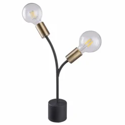 Luminaires Globo Lighting Lampe à poser Globo HEBUL Noir, 2 lumières* Lampes À Poser