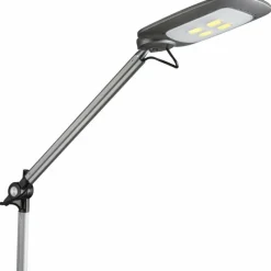 Luminaires Globo Lighting Lampe à poser Globo PATTAYA LED Gris, Noir, Argenté, 1 lumière* Lampes À Poser