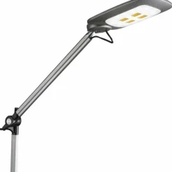 Luminaires Globo Lighting Lampe à poser Globo PATTAYA LED Gris, Noir, Argenté, 1 lumière* Lampes À Poser