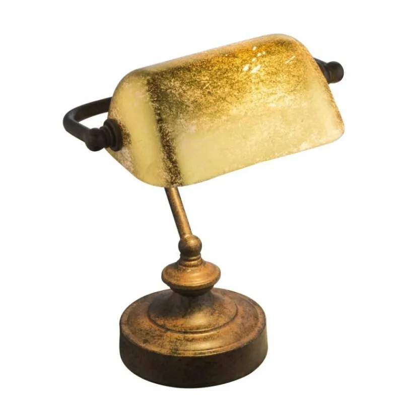 Luminaires Antiques-Luminaires Globo Lighting Lampe à poser Globo TL Rouille, 1 lumière