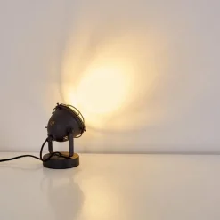 hofstein Lampe à poser Glostrup Noir, 1 lumière