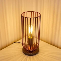 hofstein Lampe à poser Gresso Noir, 1 lumière