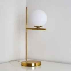 hofstein Lampe à poser Hogatza Laiton, 1 lumière