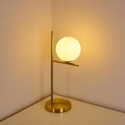 hofstein Lampe à poser Hogatza Laiton, 1 lumière