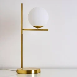 hofstein Lampe à poser Hogatza Laiton, 1 lumière