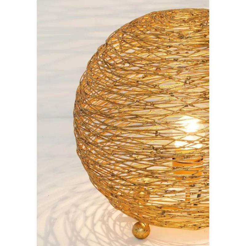 Lampes Dorées-Luminaires Holländer Lampe à poser Holländer CAMPANO PICCOLO Or, 1 lumière