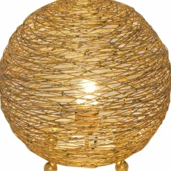 Lampes Dorées-Luminaires Holländer Lampe à poser Holländer CAMPANO PICCOLO Or, 1 lumière