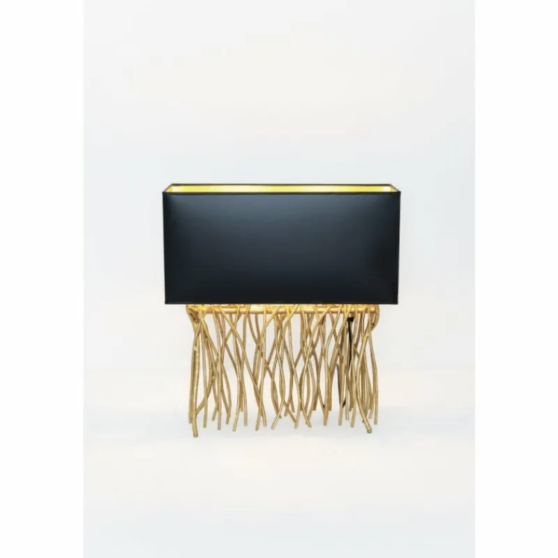 Lampes En Tissu-Luminaires Holländer Lampe à poser Holländer CAPRI Or, 2 lumières