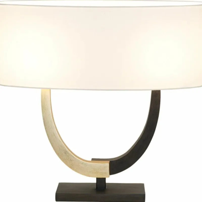 Lampes En Tissu-Luminaires Holländer Lampe à poser Holländer CATTEDRALE Brun, Or, Noir, 2 lumières