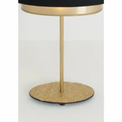 Lampes En Tissu-Luminaires Holländer Lampe à poser Holländer MATTIA OVAL Or, 1 lumière