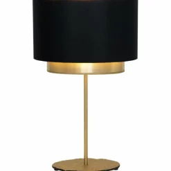 Lampes En Tissu-Luminaires Holländer Lampe à poser Holländer MATTIA OVAL Or, 1 lumière