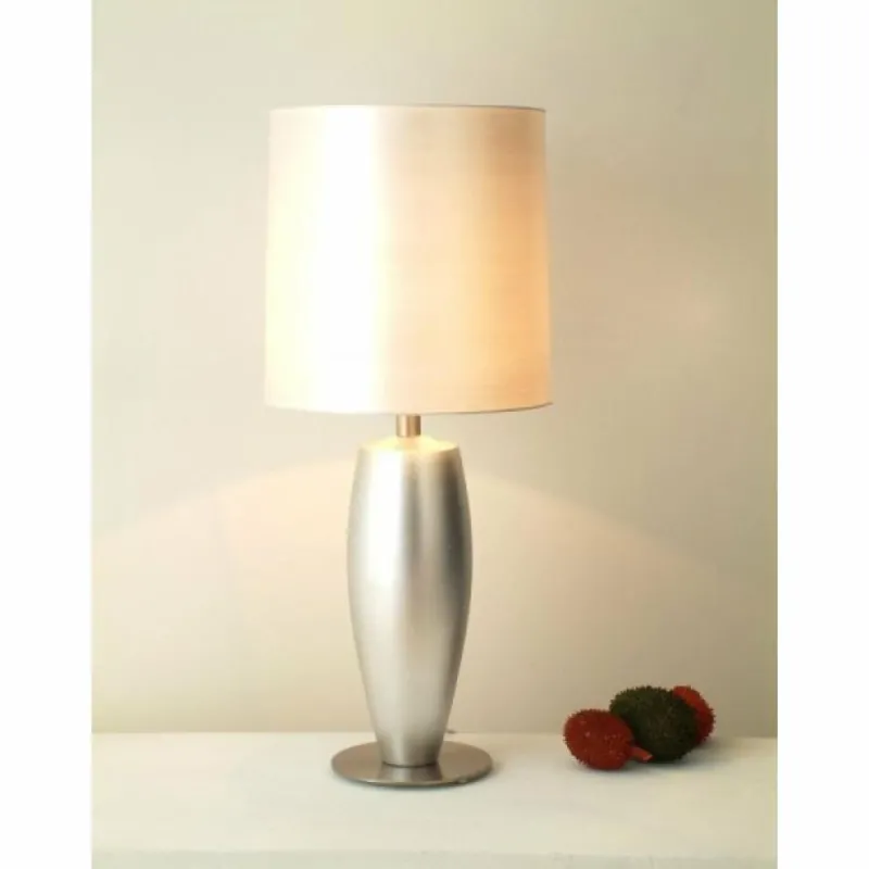Luminaires Holländer Lampe à poser Holländer SIGMA SOTTILE GRANDE Argenté, 1 lumière* Lampes À Poser