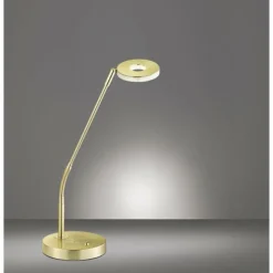 Luminaires Fischer & Honsel Lampe à poser Honsel Dent LED Laiton, 1 lumière, Changeur de couleurs* Lampes À Poser