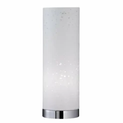 Lampes En Tissu-Luminaires Fischer & Honsel Lampe à poser Honsel Thor Chrome, 1 lumière