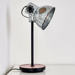 Lampes Vintages & Rétros-hofstein Lampe à poser Hora Noir, 1 lumière