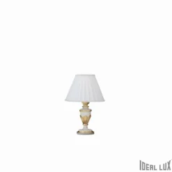 Lampes Vintages & Rétros-Luminaires Ideallux Lampe à poser Ideal Lux FIRENZE Blanc, 1 lumière