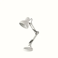 Luminaires Ideallux Lampe à poser Ideal Lux KELLY Blanc, 1 lumière* Lampes À Poser