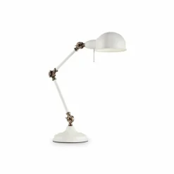 Luminaires Ideallux Lampe à poser Ideal Lux TRUMAN Blanc, 1 lumière* Lampes À Poser