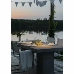 Luminaires Konstsmide Lampe à poser Konstsmide Capri LED Blanc, 1 lumière