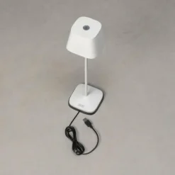 Luminaires Konstsmide Lampe à poser Konstsmide Capri LED Blanc, 1 lumière