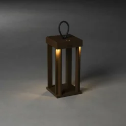 Luminaires Konstsmide Lampe à poser Konstsmide Cannes LED Rouille, 5 lumières