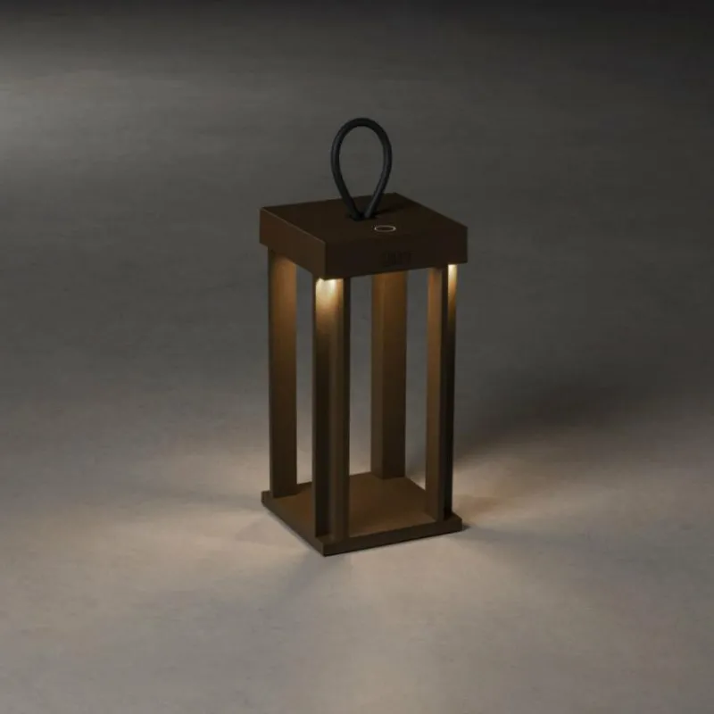 Luminaires Konstsmide Lampe à poser Konstsmide Cannes LED Rouille, 5 lumières