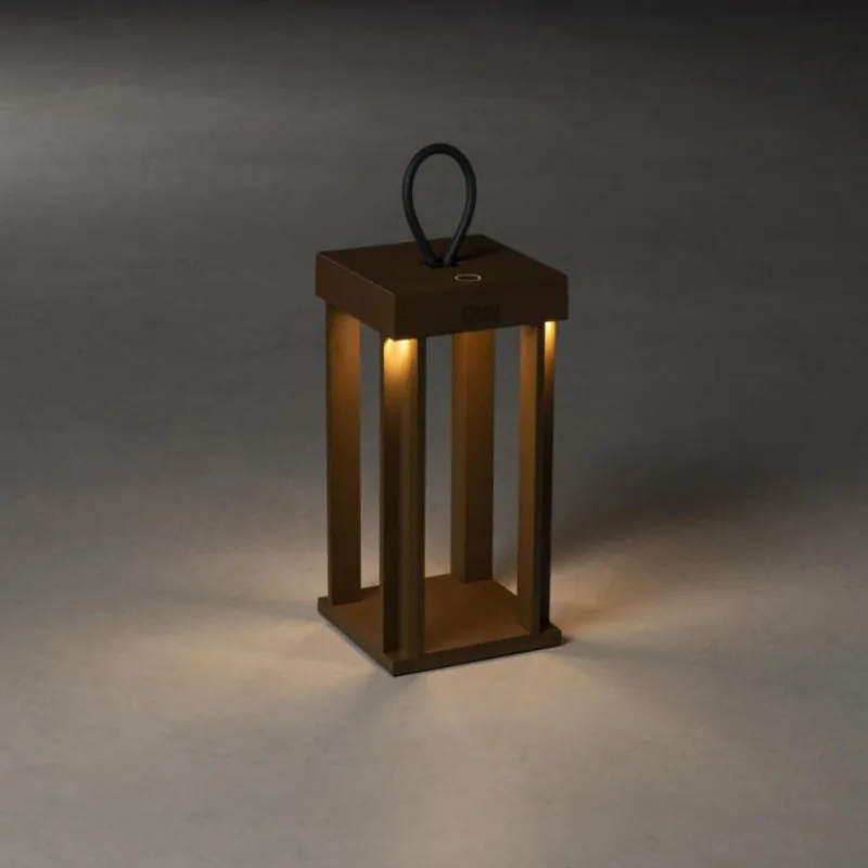 Luminaires Konstsmide Lampe à poser Konstsmide Cannes LED Rouille, 5 lumières