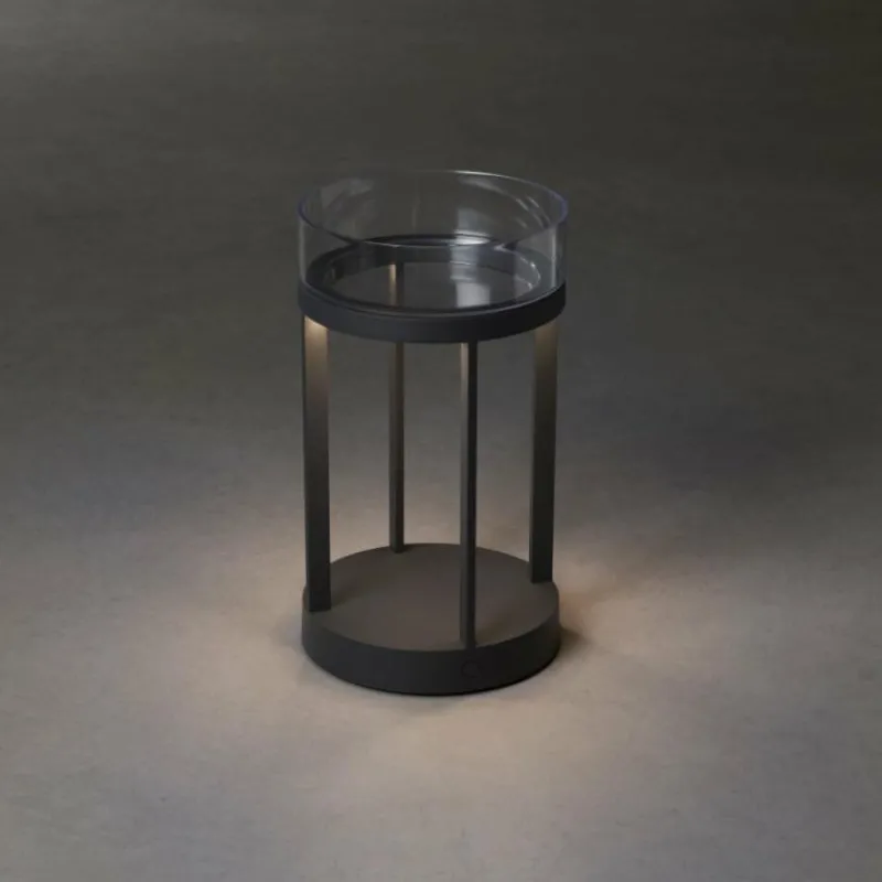 Luminaires Konstsmide Lampe à poser Konstsmide Chieti LED Gris, 1 lumière