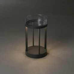 Luminaires Konstsmide Lampe à poser Konstsmide Chieti LED Gris, 1 lumière