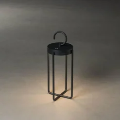 Luminaires Konstsmide Lampe à poser Konstsmide Manorola LED Noir, 1 lumière