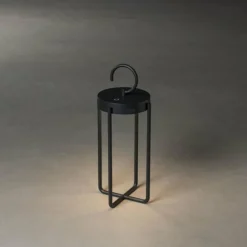 Luminaires Konstsmide Lampe à poser Konstsmide Manorola LED Noir, 1 lumière