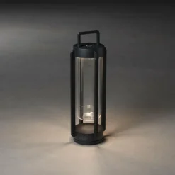 Luminaires Konstsmide Lampe à poser Konstsmide Otranto LED Noir, 1 lumière