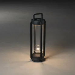 Luminaires Konstsmide Lampe à poser Konstsmide Otranto LED Noir, 1 lumière