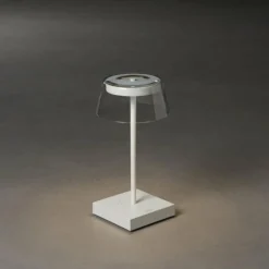 Luminaires Konstsmide Lampe à poser Konstsmide Scilla LED Blanc, 1 lumière