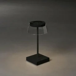 Luminaires Konstsmide Lampe à poser Konstsmide Scilla LED Noir, 1 lumière