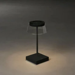 Luminaires Konstsmide Lampe à poser Konstsmide Scilla LED Noir, 1 lumière
