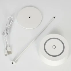 hofstein Lampe à poser Kouvi LED Blanc, 1 lumière