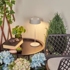 hofstein Lampe à poser Kouvi LED Blanc, 1 lumière