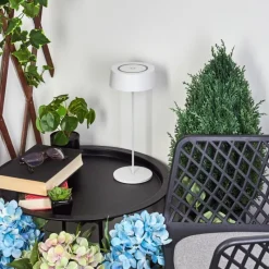 hofstein Lampe à poser Kouvi LED Blanc, 1 lumière