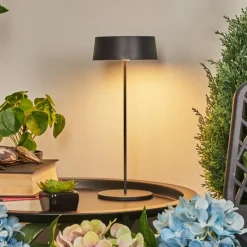 hofstein Lampe à poser Kouvi LED Noir, 1 lumière