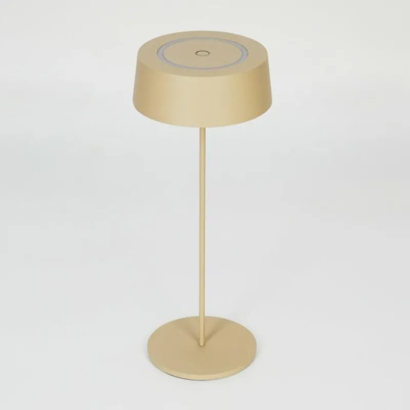 Lampes Dorées-hofstein Lampe à poser Kouvi LED Or, 1 lumière