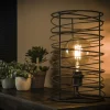 Lampes Industrielles-hofstein Lampe à poser Laghalerveen Anthracite, 1 lumière