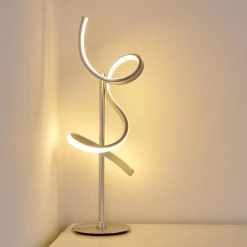 hofstein Lampe à poser Lavaca LED Argenté, 1 lumière