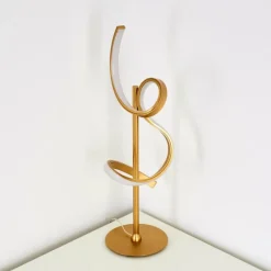 Lampes Dorées-hofstein Lampe à poser Lavaca LED Or, 1 lumière