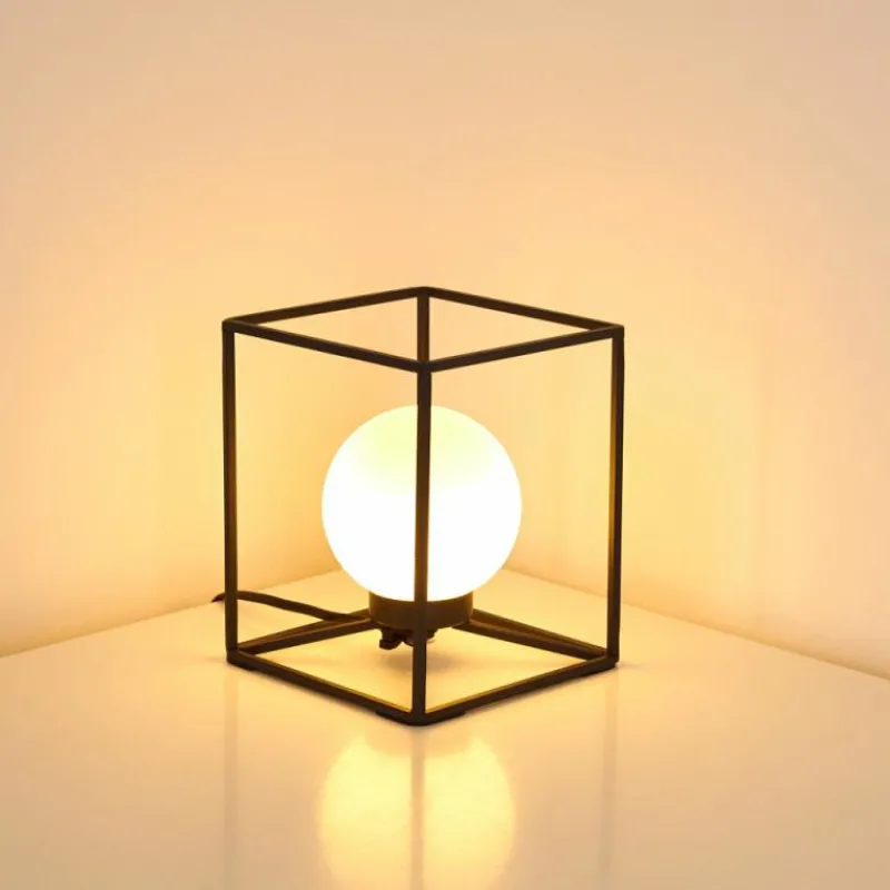 hofstein Lampe à poser Legano Noir, 1 lumière